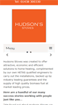 Mobile Screenshot of hudsonsstoves.com